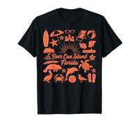 Beer Can Island FL Florida Beach Vacation Coastal Life T-Shirt