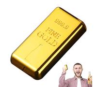 Beer Can Opener,Gold Bar Beer Can Opener Gold Brick Shape - Handheld Tool for, Iced Coffee, Soda, Canned Wine and Cocktails