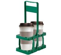 Beer Carrier - PP Portable Basket 18x10.8x31.8cm Lightweight Folding Holder | Drink with Design, Easy Storage, Outdoor Beēr Tote | Tailgating, Camping, Road Trips