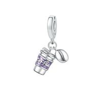 Beer Coffee Beads Pendant Gourmet And Life Charm Fit Original Bracelets Women Gift Fine Jewelry Making