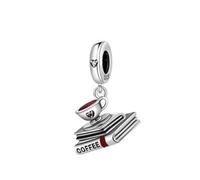 Beer Coffee Beads Pendant Gourmet And Life Charm Fit Original Bracelets Women Gift Fine Jewelry Making