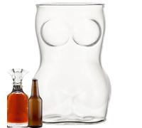 Beer Cup Freezer - Women's Body Glasses, Sexy Beer Cup Design | Cocktail Pub Theme, Drinking Cup Utility, Dishwasher Freezer Safe Accessory, Funny Party Glassware, Lan