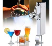 Beer Cup Froster Instant Glass Beer Chiller - Rapid Drink Cooling Machine for Home and Bar, Electric Tabletop Beverage Cooler, Party Beer Freezer