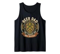 Beer Dad Like A Normal Dad Only Hoppier Funny Craft Brew Tank Top