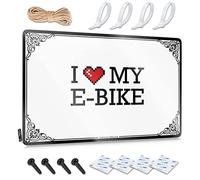 Beer Decor I Love My E-Bike Tin Sign Vintage Signs Metal Man Cabe Decor(30X40CM)