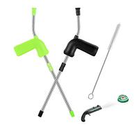 Beer Dispenser, Beer Snorkel, Beer Bong, Beer Funnel, with Cap Gun(Bottle Opener), Portable Scuba Beer Snorkel Multipack(Black & Green)