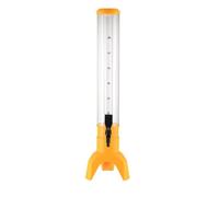 Beer Dispenser Drink Dispenser Drink Tower Dispenser Mimosa Tower with Ice Tube and Bottomless Juice Dispenser with Tap(Yellow)