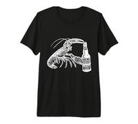 Beer Drinking Lobster Craft Beer Beach Vacation Gift Premium T-Shirt