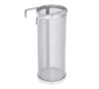 Beer Dry Filter, 300 Micron Stainless Steel Hop Spider Beer Keg Dry Filter Screen Strainer, Homebrew Beer Sieve Hop Mesh Filter Strainer with Hook Coffee Hops and Tea Dry(10 * 25.5cm)