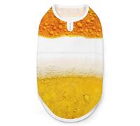 Beer Foam Bubbles Pet Vest Tank Top Clothes Breathable Costume for Dog Cat Puppy
