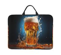 Beer foam Printed Laptop Sleeve - (16.5 x 12.2 inches) Shockproof Portable Laptop Sleeve
