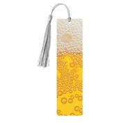 Beer Foam Wooden Bookmark Perfect Decoration for Bookmarks Lovers Students Reading Book Club