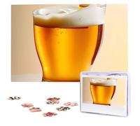 Beer Foam Wooden Puzzles 1000 Pieces Personalized Jigsaw Puzzle For Adults Interesting Custom Photo Puzzles Gift For Holiday Birthday Wedding Anniversay