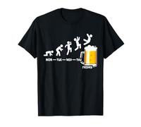 Beer Friday Weekend Week Beers Fridays Funny Beer Drinker T-Shirt