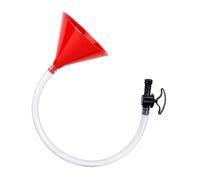 Beer Funnel Bong with Ball Valve, Portable Drinking Game Equipment for Parties and Social Events, Compact 22x20x18 Cm Design for Bottled Beer Enjoyment