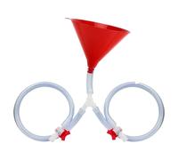 Beer Funnel - Flow Control Tap, Fun Chugging Pipe | Sealed Drink Dispenser Party Gadget, Durable Hose Drinkware Device for Student Backyard Event, Couple Night Party, Teen Festival Bash, Gathering