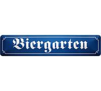 Beer Garden Street Sign 46 x 10 cm STR62