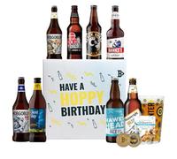 Beer Hunter British Real Ale Hoppy Birthday Gift Set - 8 Bottle Pack