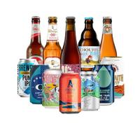 BEER HUNTER Craft Beer Low/No Alcohol Free Mixed Beer Selection - (12 Pack)