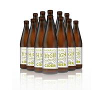 Beer Hunter Hogan’s Cider - High Sobriety Alcohol-Free, Naturally Sweet & Crisp Apple, 1% ABV, 500ml Bottle, 12 Pack