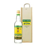 BEER HUNTER Personalised Wray & Nephew Overproof White Rum Gift Set - 70cl Bottle (63% ABV) in Wooden Presentation Box - Bold Alcohol Gift for Birthdays, Celebrations & Special Occasions