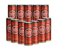 BEER HUNTER Super Bock Portuguese Lager 500ml Cans - 4.7% ABV (12 Pack)