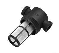 Beer Inline Filter, Home Brewing Inline Filter Strainer With 2 Hose Barbs 100 Mesh Water Beer Filtering Tool for Home, Bar