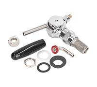 Beer Keg Tap Stainless Steel Spheroidal Flow Rate Control Beer Tap Faucet for Bar Home