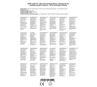 Beer line Cleaning device, Cleaning set for premium tap system - everything for thorough cleaning for NW 7mm, Type A, Flach und Kombi, Flat fitting