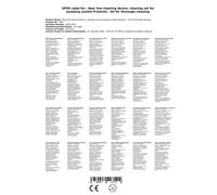 Beer line Cleaning device, Cleaning set for premium tap system - everything for thorough cleaning for NW 10mm, Type D, Flach und Kombi, Kombi - fitting