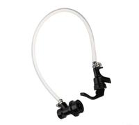 Beer Line with Picnic Tap 50cm Clear Hose Ball Lock Disconnect for Homebrew Kegging Party Bar Draft Beer Dispenser Kit(B)