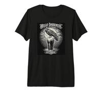 Beer Lover Hello Darkness Raven Crow Pour Evermore Drinking Premium T-Shirt