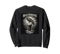 Beer Lover Hello Darkness Raven Crow Pour Evermore Drinking Sweatshirt