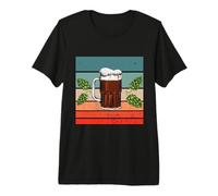 Beer Lover Vintage Beer Craft Beer Mug Fresh Hops Cold Brew Premium T-Shirt