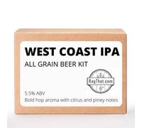 Beer Making Kit West Coast IPA | All Grain Brewing Recipe Kit | 23L 5.5% ABV