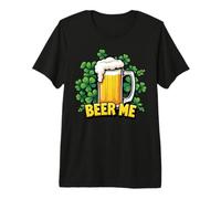 Beer Me St Patrick's Day Drinking Party Irish Beer Men Women Premium T-Shirt