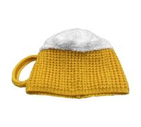 Beer Mug Knitted Hats - Hat Beer Mug Men Beanies, Warm Winter Headwear | Funny Knitted Hat For Any Occasion, This Is Sure To Turn Heads With Its Unique And Fun Design