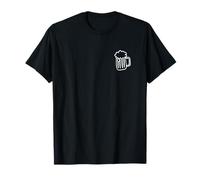 Beer Mug - Minimalist Subtle Graphic Beer Drinking Lover T-Shirt