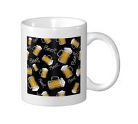 Beer Mug Pattern, Ceramic Cup Ceramics Mug Tea Cup Coffee Mugs 330 ml