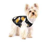 Beer Mug Pattern,Cotton Sleeveless Pet T-Shirt Soft Stretchy Puppy Breathable Vest,S