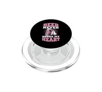 Beer Never Broke My Heart Funny Anti Valentines Day PopSockets PopGrip for MagSafe