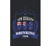 Beer New Zealand Drinking Team Casual New Zealand Flag: Undated Daily Planner 6 x 9 inch with 110 Pages - You've Got This Organizer, Scheduler, Tasks, Ideas, Notes, To Do Lists