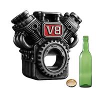 Beer Opener | Engine Design Bottle Cap Remover - Portable Manual Decorative Beer Opener Father's Day Gift for Men Waiter Bartender Kitchen Restaurant Outdoor Camping Travel Wedding