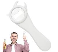Beer Openers,Beer Bottle Openers | Handheld Can Opener - Kitchen Tool Can Opener, 4 in 1 Multifunctional Stainless Steel Can Opener for Camping