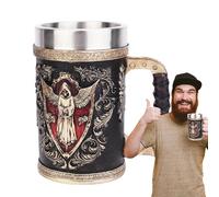 Beer Pitchers with Handles Portable and Decorative Beverage Container | Cup for Cocktail Home Restaurants Birthday Christmas Thanksgiving Daily Road Trip Halloween Friends
