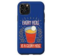 Beer-Pong Every Hole Is A Glory Hole Drinking Game Beer Case for iPhone 11 Pro
