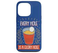Beer-Pong Every Hole Is A Glory Hole Drinking Game Beer Case for iPhone 13 Pro