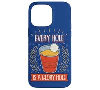 Beer-Pong Every Hole Is A Glory Hole Drinking Game Beer Case for iPhone 14 Pro Max