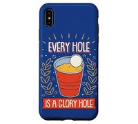 Beer-Pong Every Hole Is A Glory Hole Drinking Game Beer Case for iPhone XS Max
