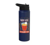 Beer-Pong Every Hole is A Glory Hole Drinking Game Beer Stainless Steel Insulated Water Bottle